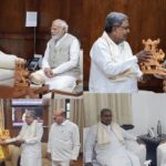 ಬೆಂಗಳೂರಿನ ಮಾರಿಯೆಟ್ ಹೋಟೆಲ್ ನಲ್ಲಿ ಸಿಎಂ ರಿಂದ ಕಾಫಿ ಟೇಬಲ್ ಪುಸ್ತಕ ಬಿಡುಗಡೆ