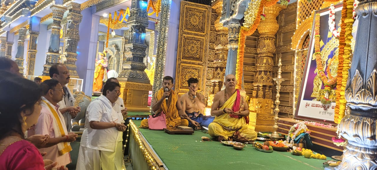ಕೊಡವೂರು ಶಂಕರನಾರಾಯಣ ದೇವಸ್ಥಾನ: ನೂತನ ಸಮುದಾಯ ಭವನದ ಶಿಲಾನ್ಯಾಸ (Kodavur Sankara Narayan Temple: Foundation stone of new community hall)
