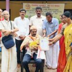 ಹಿರಿಯ ನಾಟಕಕಾರ, ಡಾ. ಸಂಜೀವ ದಂಡಕೇರಿಯವರಿಗೆ ಆರ್ಯಭಟ ಪ್ರಶಸ್ತಿ ಪ್ರದಾನ (Senior playwright, Dr. Sanjeev Dandakeri presented with Aryabhata Award)
