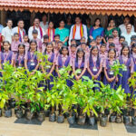 ಉಚ್ಚಿಲ ಸರಸ್ವತಿ ಮಂದಿರ ಶಾಲೆಯಲ್ಲಿ ಶಾಲಾ ಸಂಸತ್ತಿನ  ಪ್ರಮಾಣ ವಚನ (School Parliament oath taking ceremony at Uchila Saraswati Mandira School)