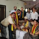 ಕಾಪು ತಾಲೂಕು 8ನೇ ಕನ್ನಡ  ಸಾಹಿತ್ಯ ಸಮ್ಮೇಳನದ ಸರ್ವಾಧ್ಯಕ್ಷರಿಗೆ ಆಮಂತ್ರಣ (Invitation to the President of the 8th Kapu Taluk Kannada Literary Conference)