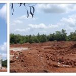   ನಂದಿಗುಂದದಲ್ಲಿ ಕಳಪೆ ರಸ್ತೆ ಕಾಮಗಾರಿ ತಡೆದ ಕರವೇ (KaRaVe halts substandard road work in Nandigunda.)