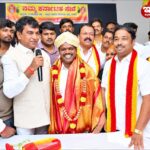 ಉಡುಪಿ ಕಸಾಪ ಅಧ್ಯಕ್ಷ ರವಿರಾಜ್ ಹೆಚ್. ಪಿಯವರಿಗೆ   ಸಂಗೊಳ್ಳಿ ರಾಯಣ್ಣ ಪುರಸ್ಕಾರ ಪ್ರದಾನ ಕಾರ್ಯಕ್ರಮ (Program for the presentation of the Sangolli Rayanna Award to Udupi KaSaPa President Raviraj H.P.)